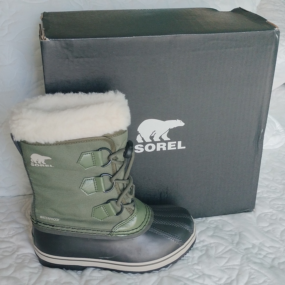 Sorel Yoot Pac Nylon WP boots childrens size 1